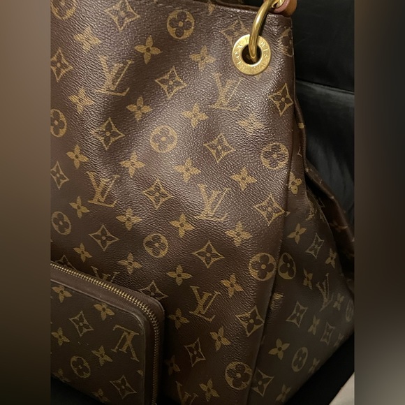 Authentic Louis Vuitton braided handle artsy MM boho bag monogram medium sized. - Picture 6 of 14